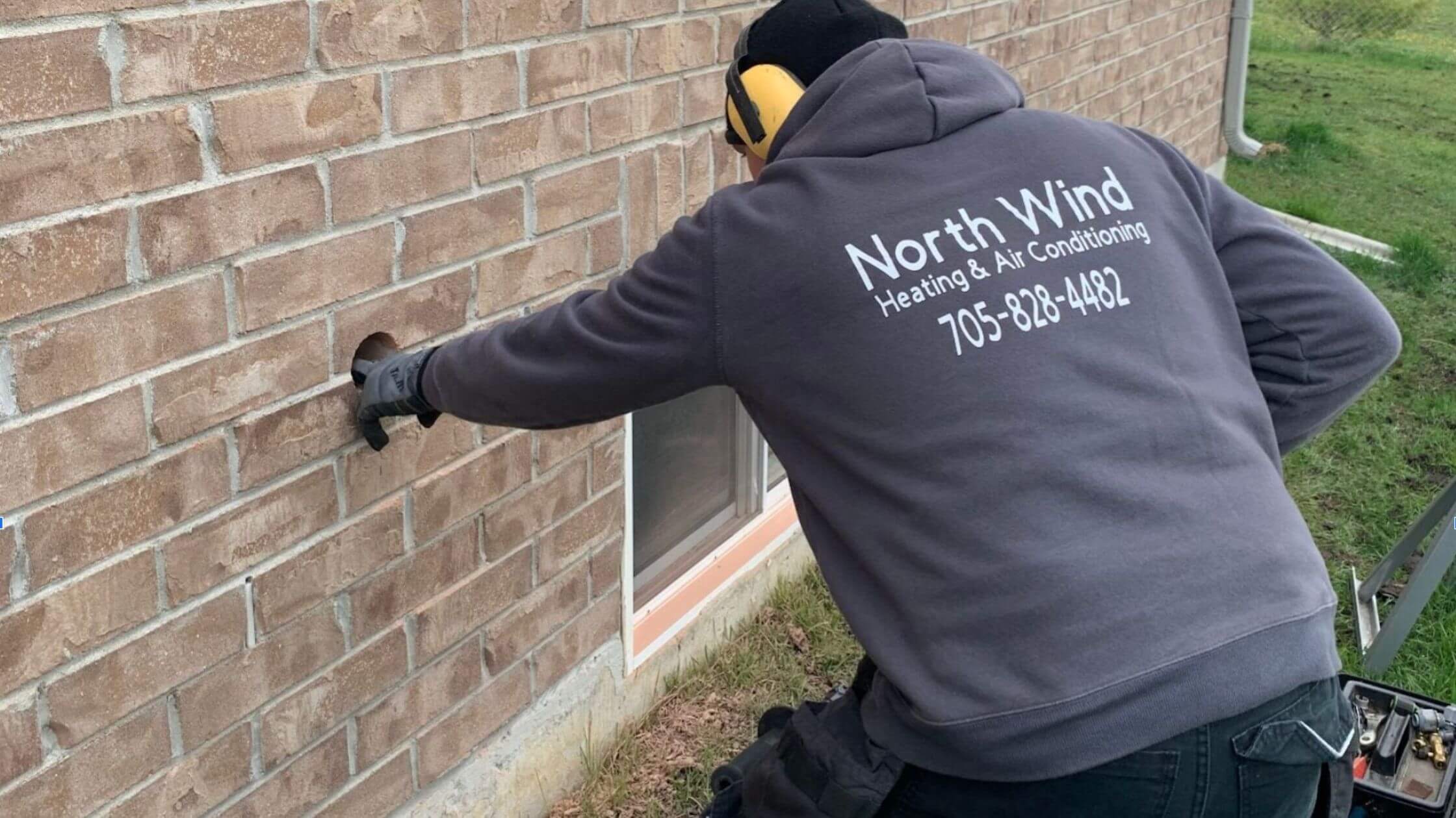 North Wind Hvac Installing new ductwork