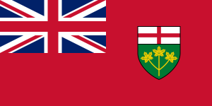 flag of ontario