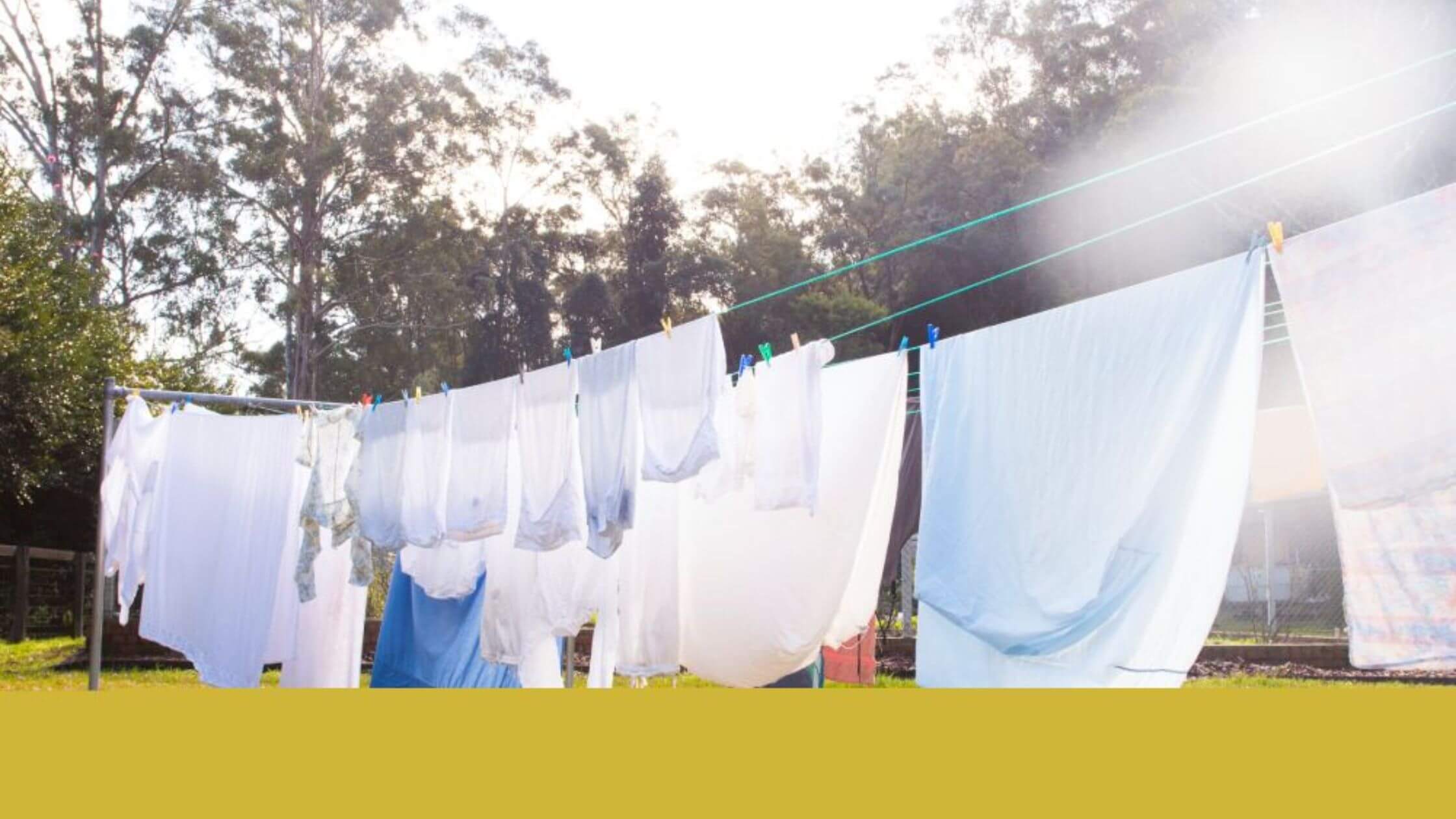 Hang Laundry Outside 1