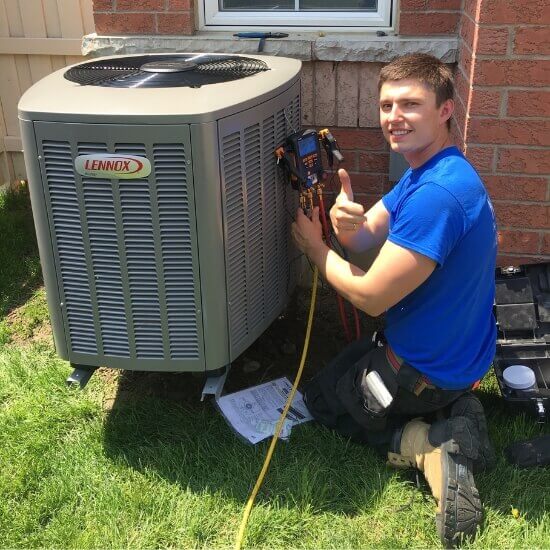 North Wind AC Installation Project in Newmarket
