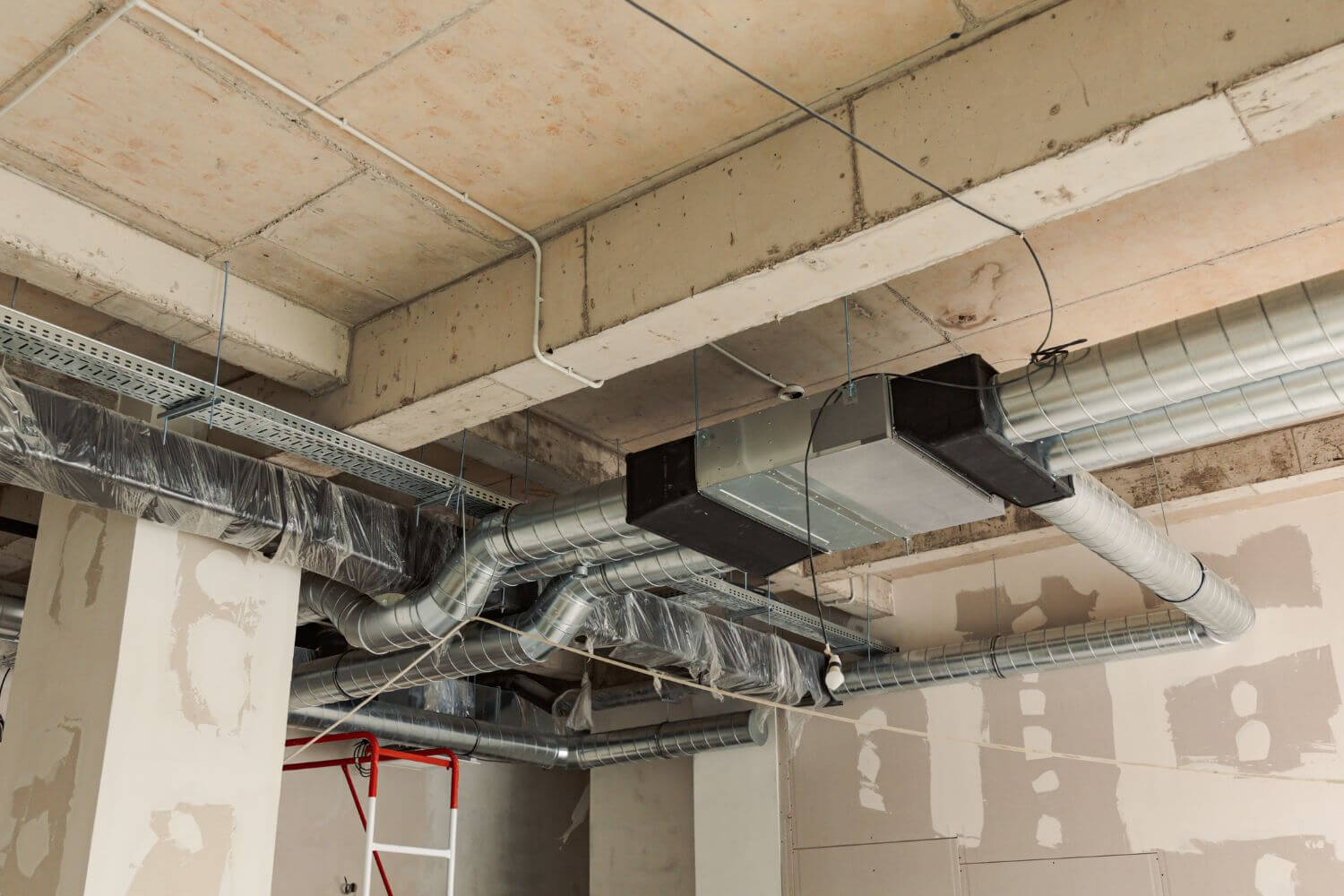 commercial air duct installation