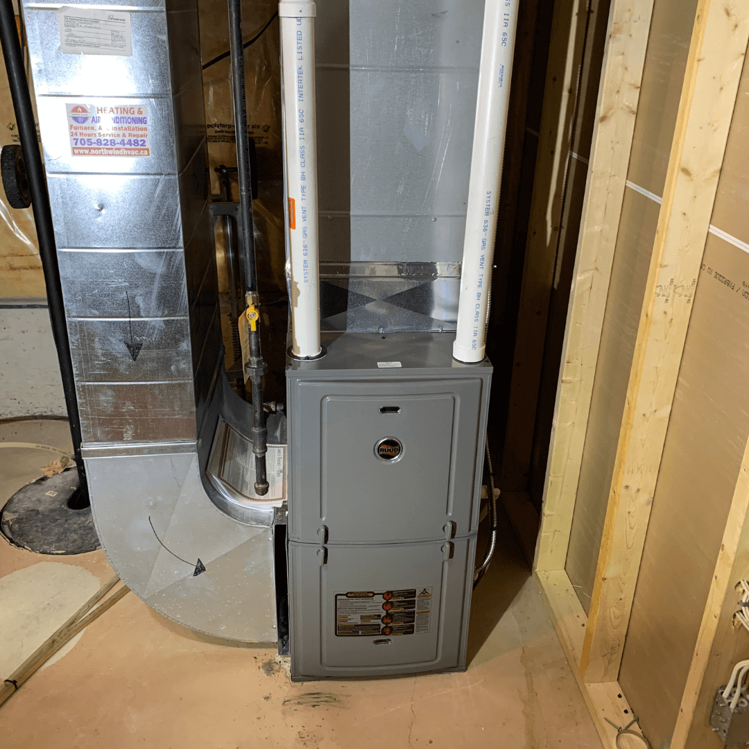 new furnace installation