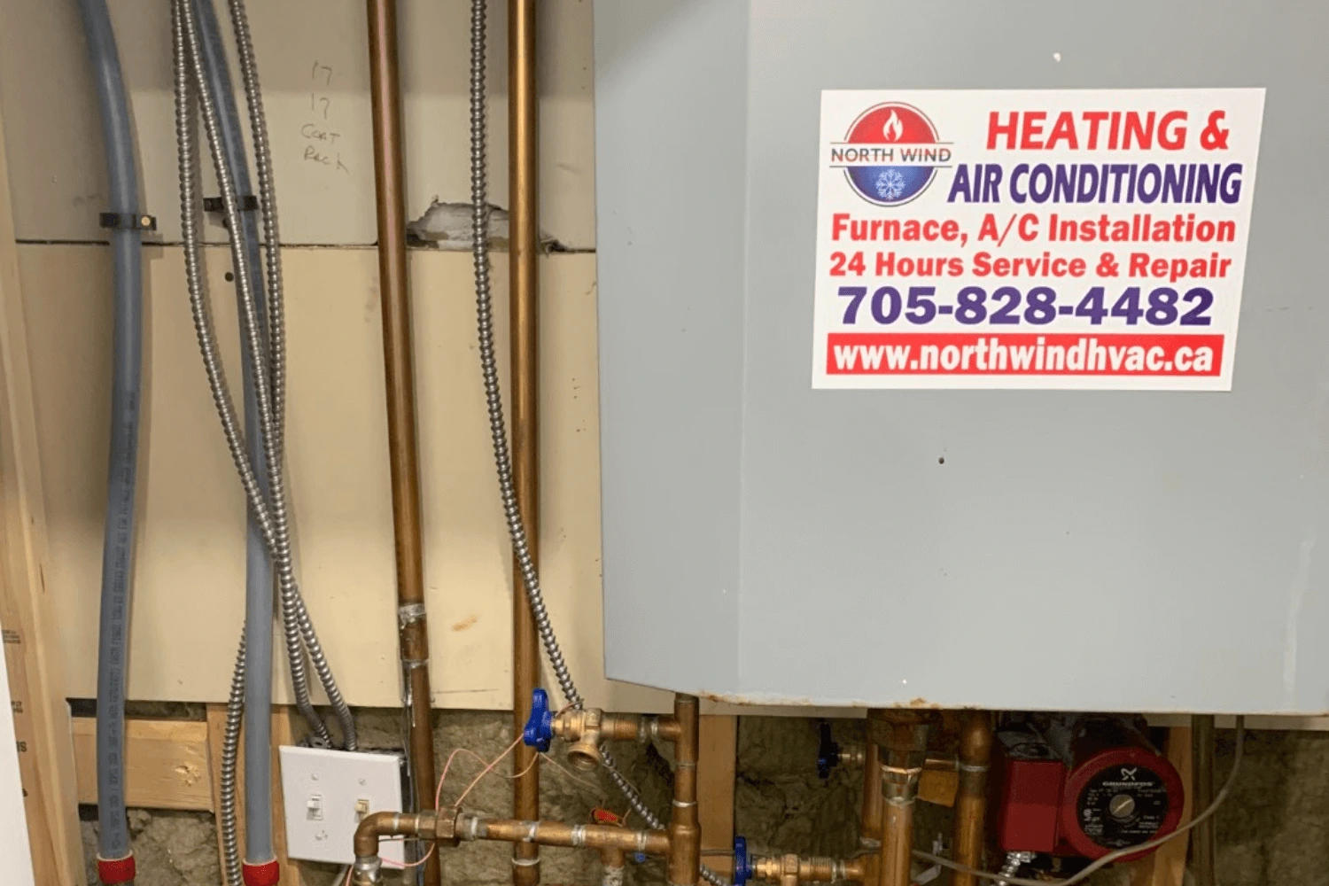 is renting or buying new furnace cheaper