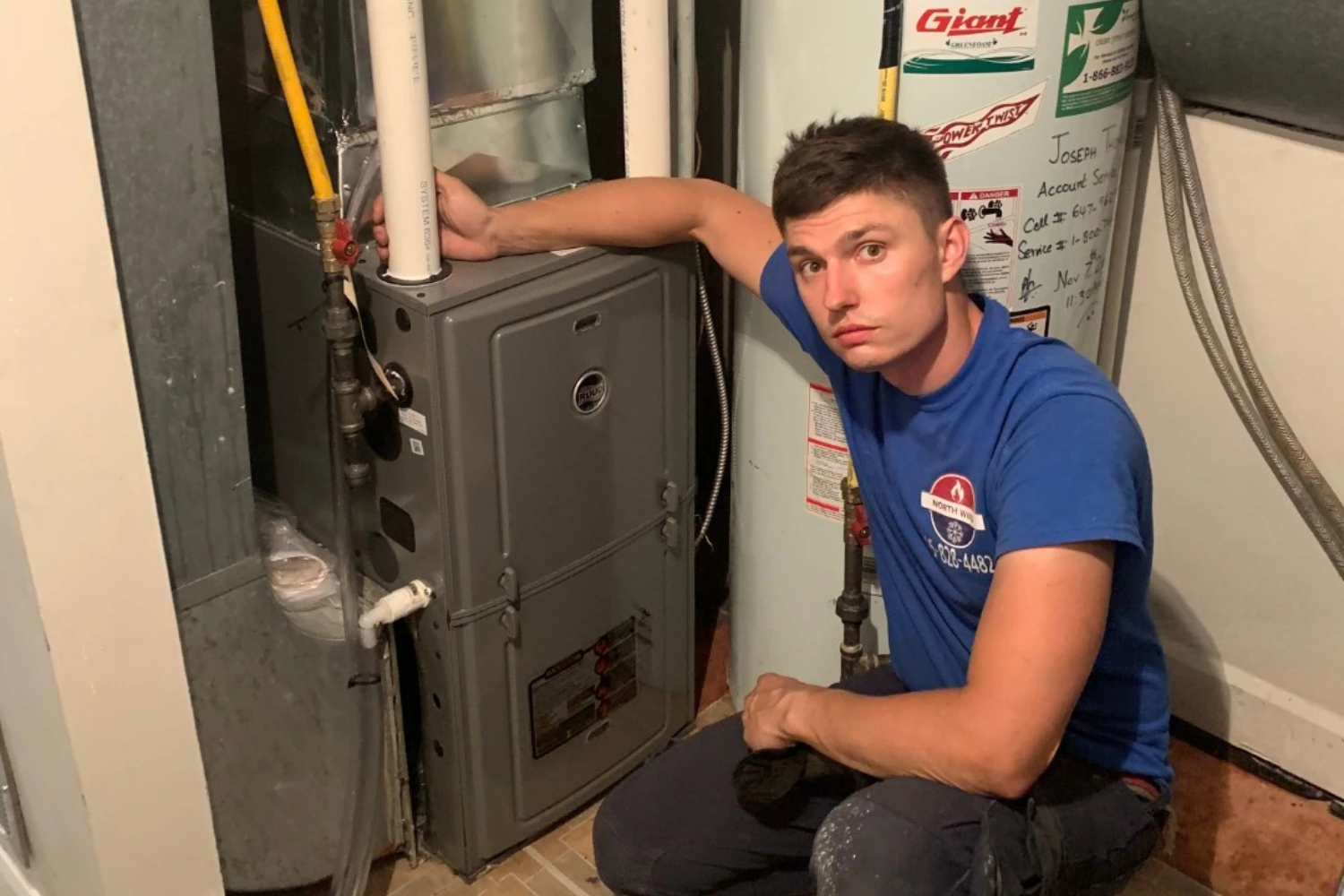 new gas furnace installations