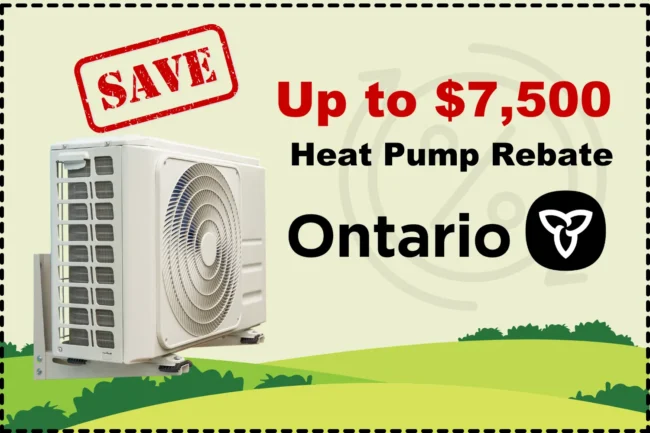 save with heat pump grant ontario rebate