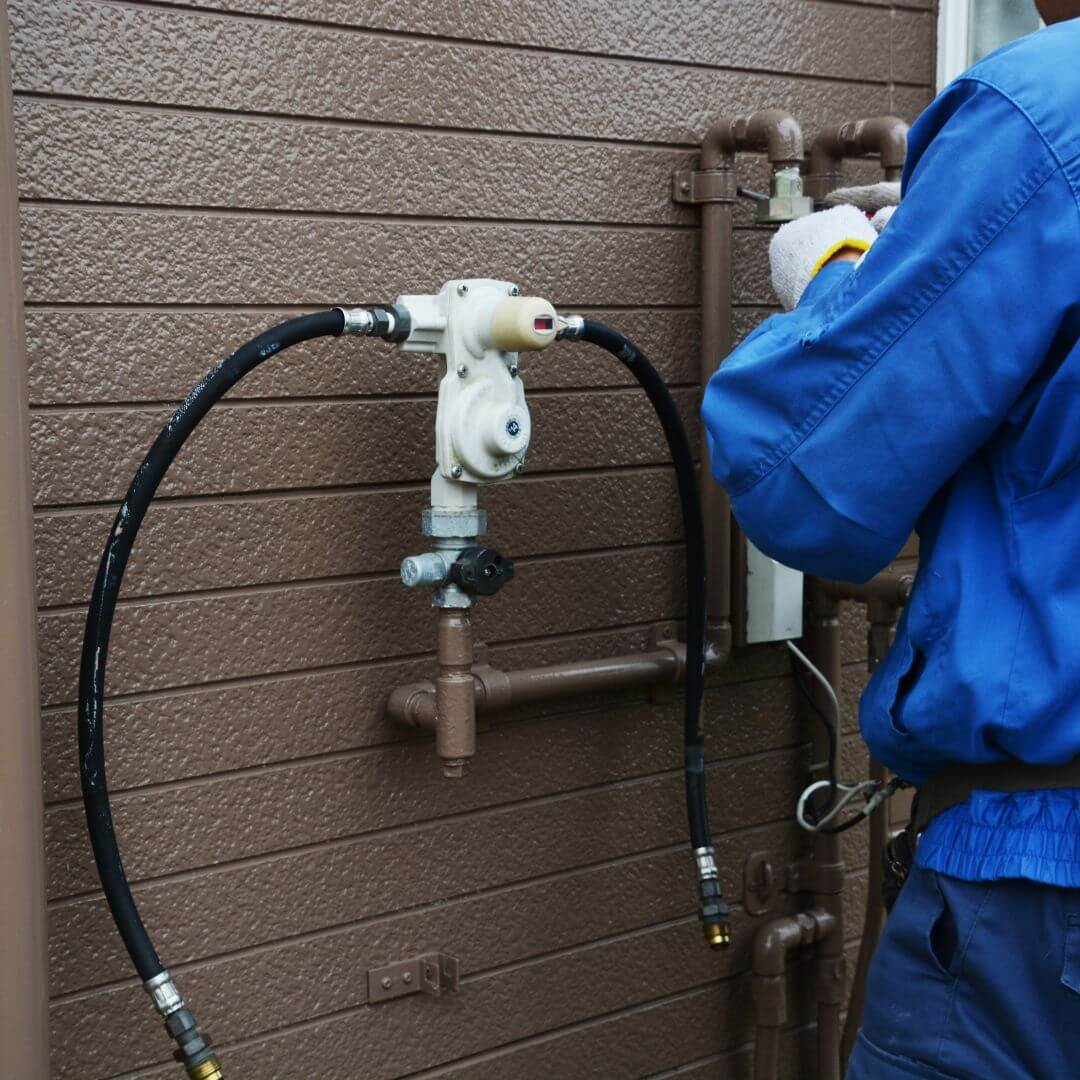 new gas line install north york