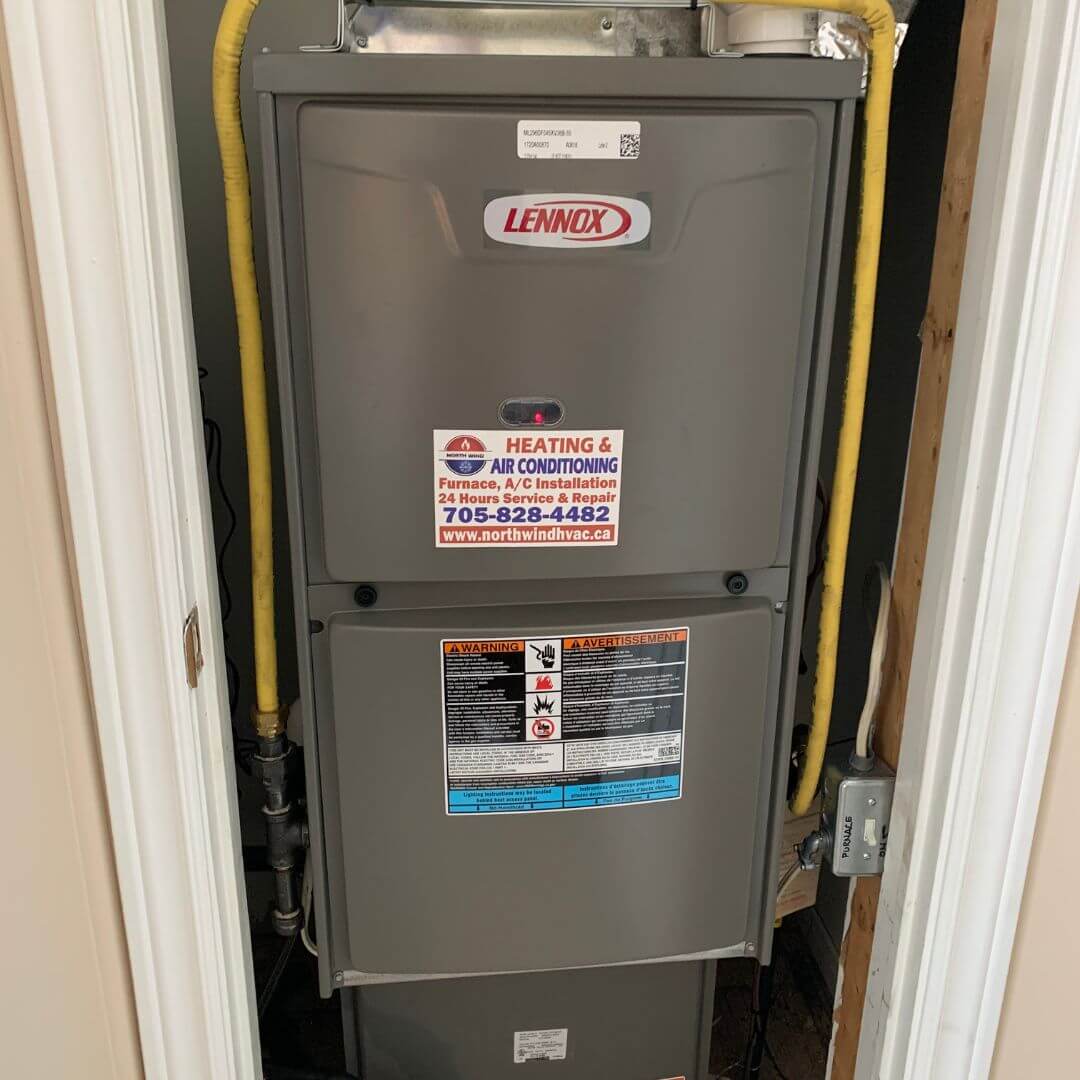 residential furnace install burlington