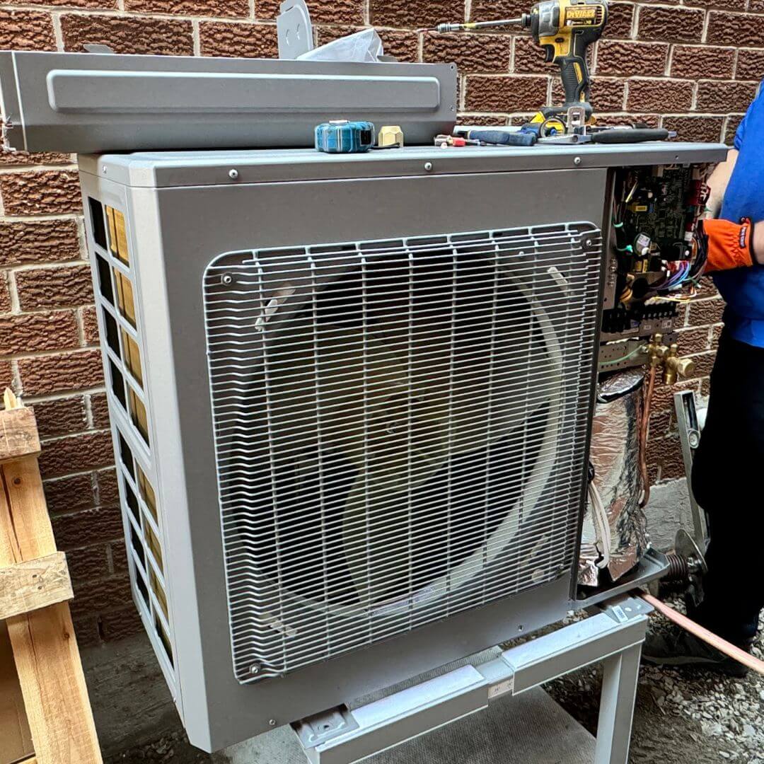 residential heat pump install north york