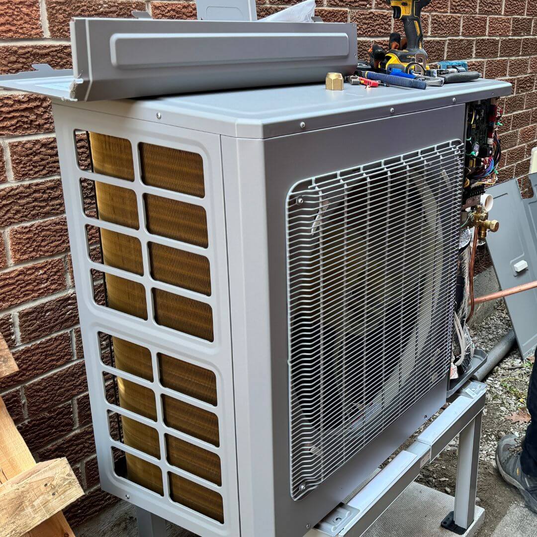 residential heat pump install pickering